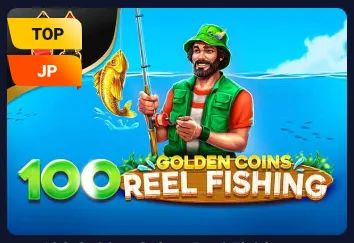 100 Golden Coins Reel Fishing slot at Paradise8
